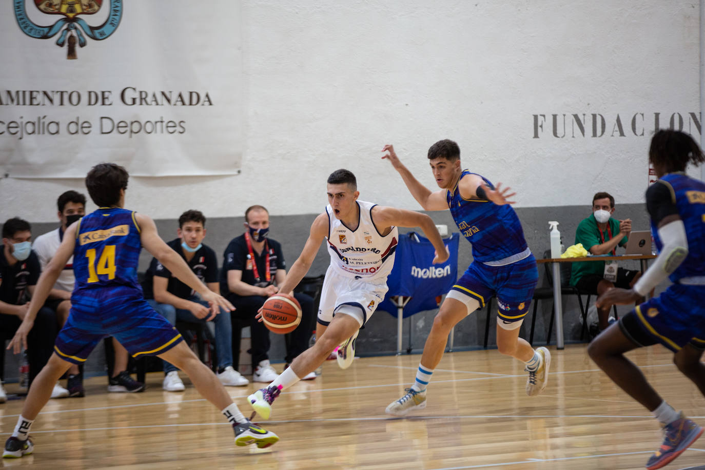 El Obraodoiro Peleteiro sorprendió al Gran Canaria en el pabellón Veleta. 