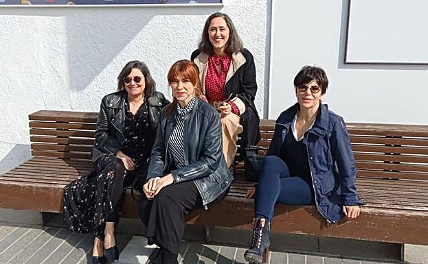 Almudena Rubio, Concha Badía, Pepa Merlo y Conchi Molina, creadoras de ElEnvés.