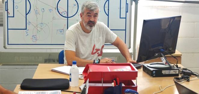 Óscar Fernández dirigirá al Almería B, único equipo almeriense del Grupo IX de Tercera RFEF. 