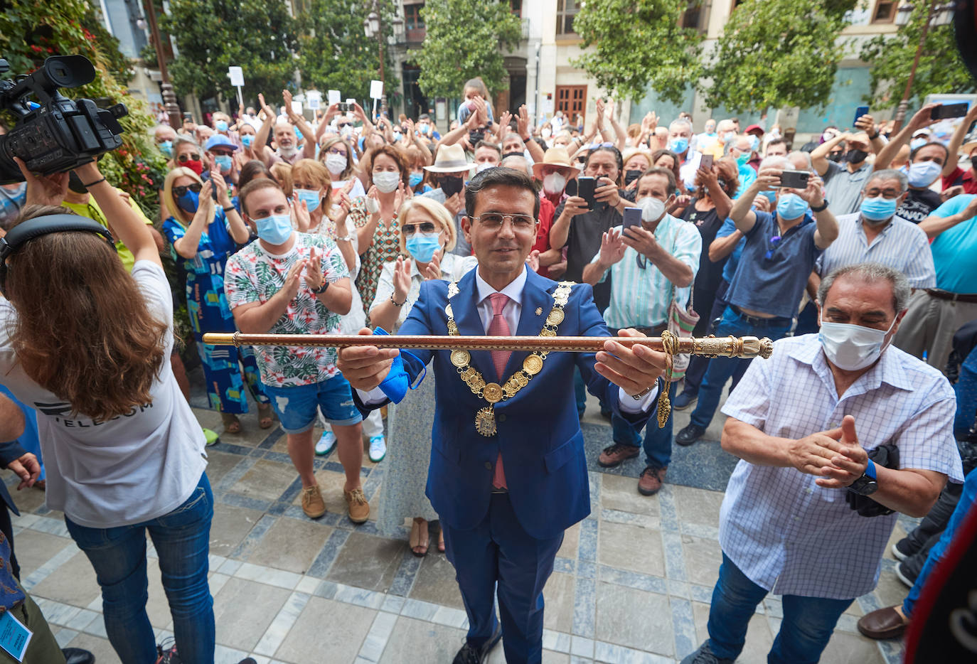 Todas las imágenes de una jornada histórica para Granada