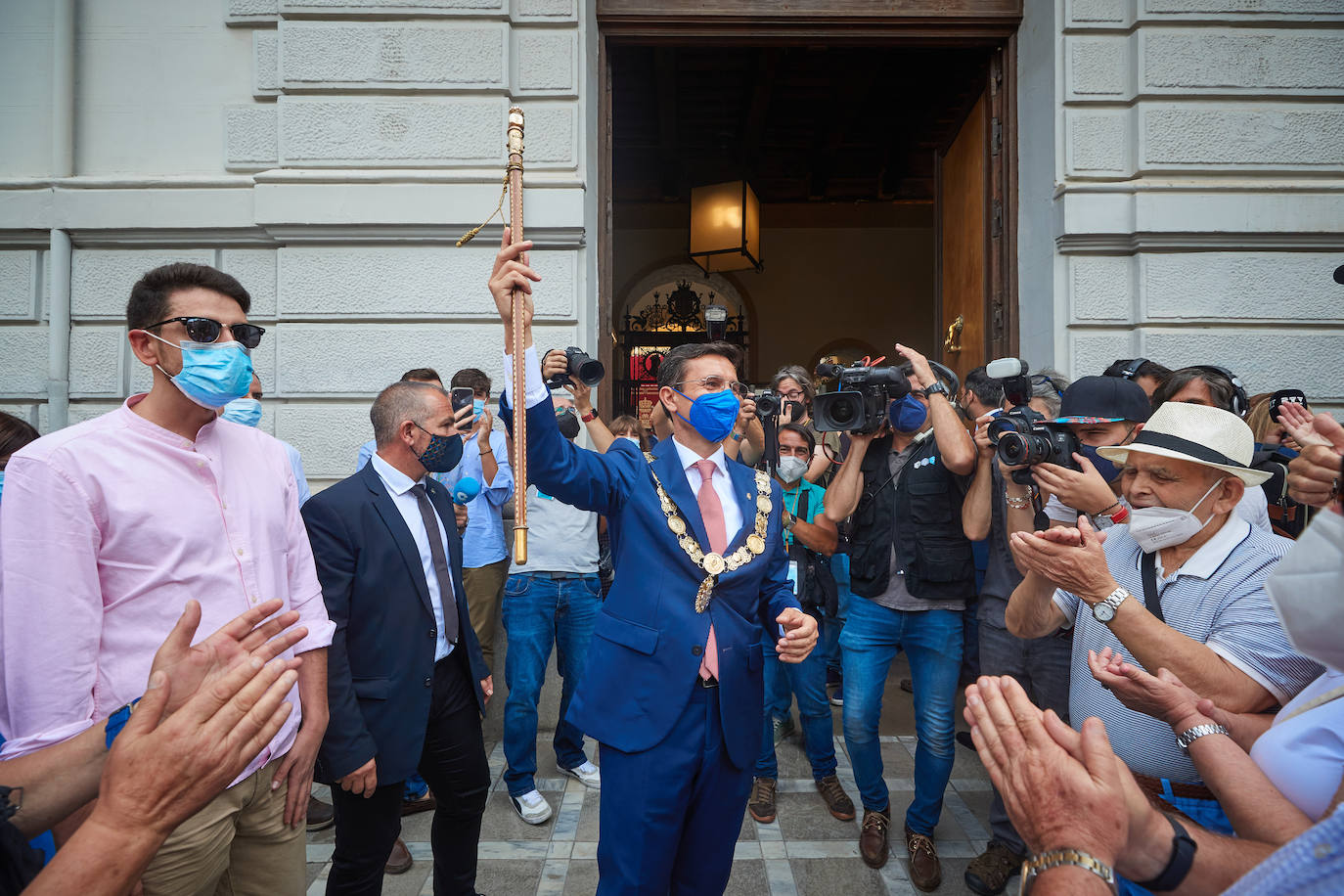 Todas las imágenes de una jornada histórica para Granada