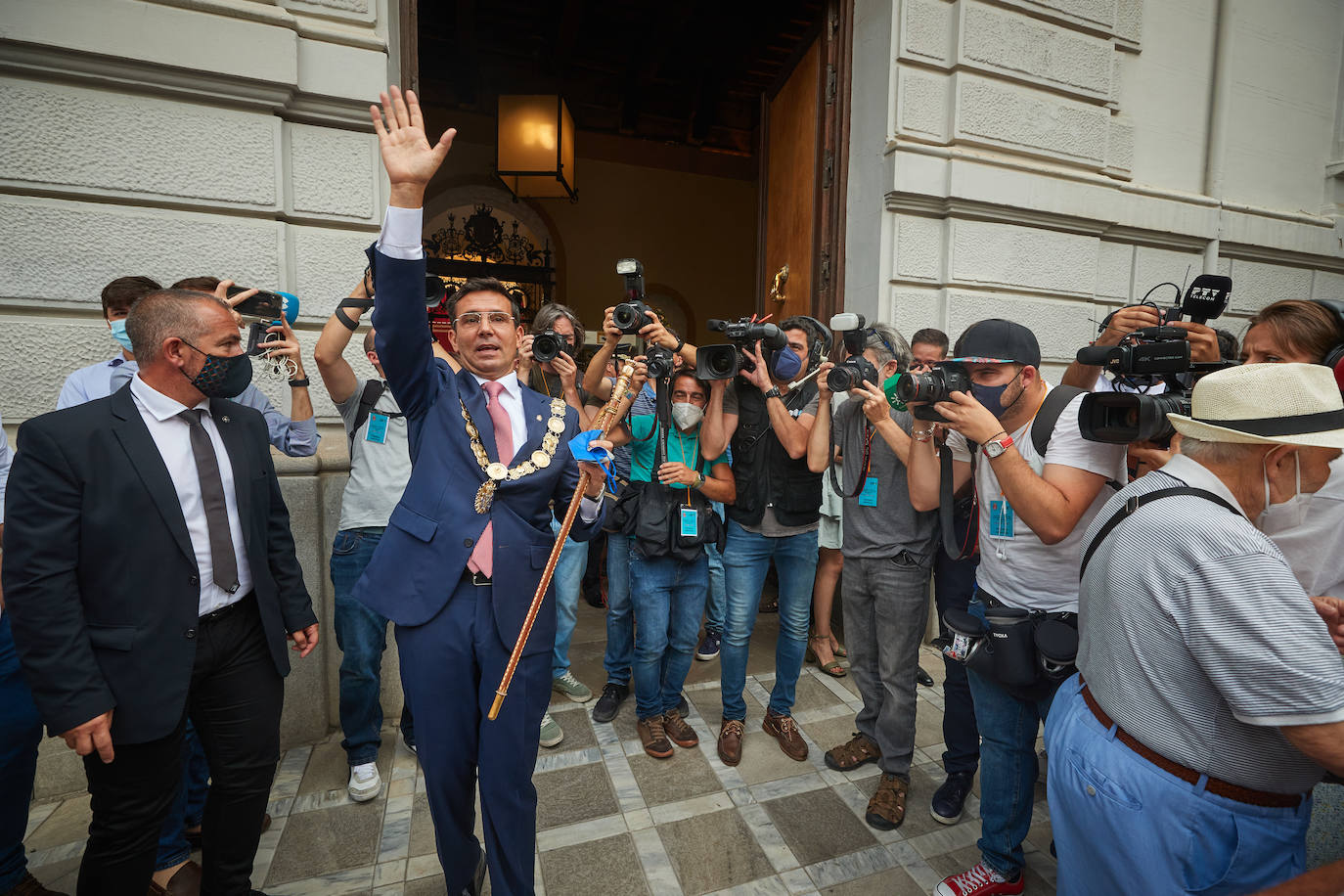 Todas las imágenes de una jornada histórica para Granada