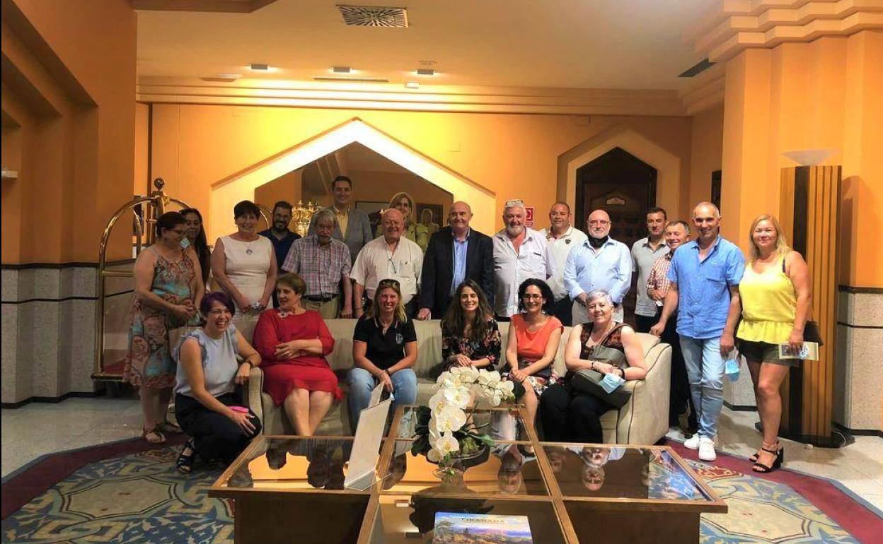 Celebración de la jubilación de José Vicente Oliver en el Hotel Saray