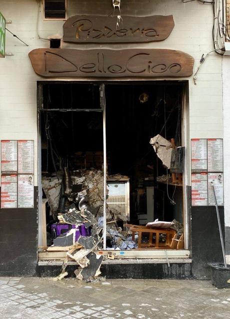 Imagen - La entrada de la Bella Ciao, el sábado por la mañana. 
