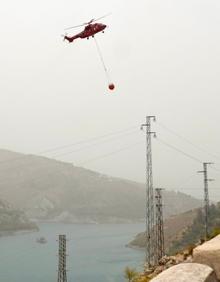 Imagen secundaria 2 - Incendio en Güéjar Sierra.