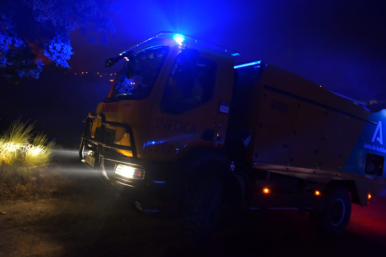 Fotos: El fuego quema el Barranco de San Jerónimo