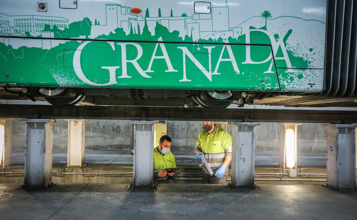 La ampliación del metro de Granada es uno de los proyectos que se pretende financiar con estos fondos europeos de rescate. 