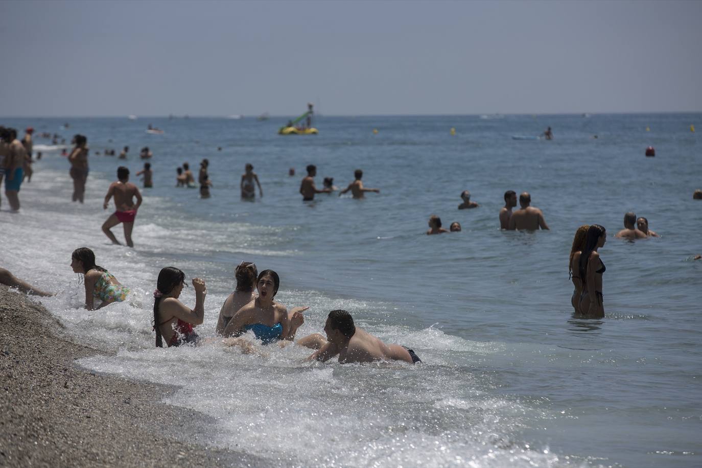 El litoral granadino se encuenta a mediados de julio con un ambiente estupendo y con unas cifras de ocupación esperanzadoras