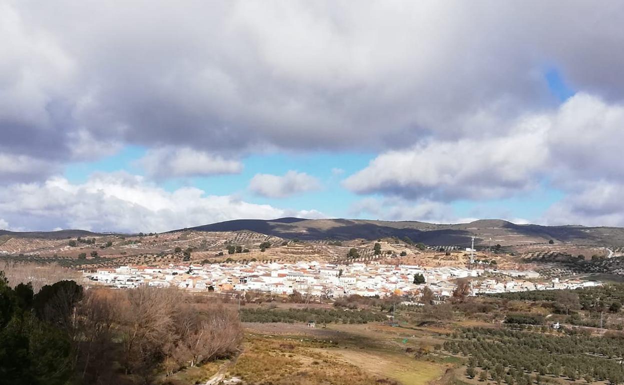 Vista de Jayena, municipio granadino de 1.052 habitantes.