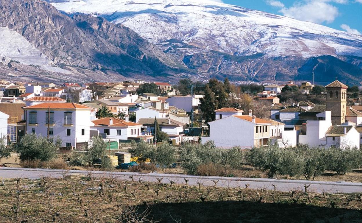 Vista de Villamena, municipio de 934 habitantes. 