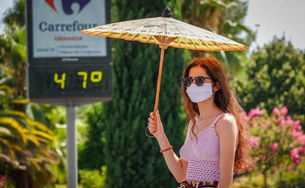 Aviso naranja de la Aemet por calor en varias capitales andaluzas para jueves y viernes