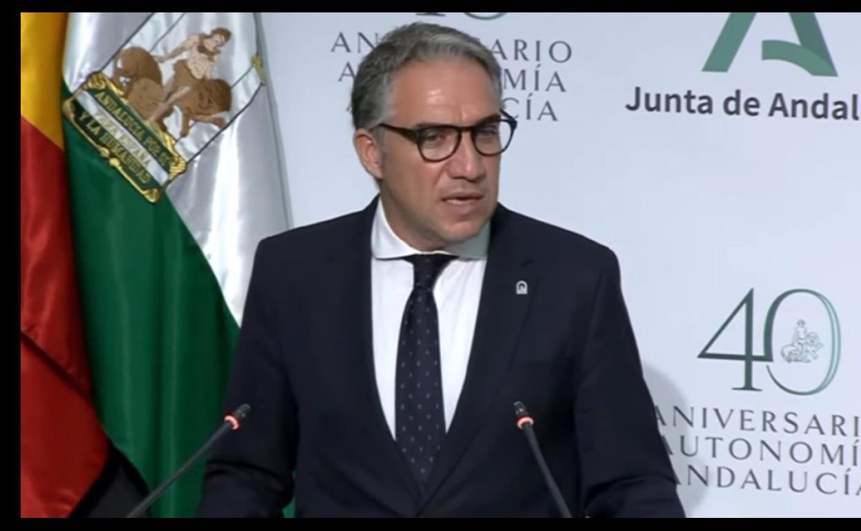 Bendodo en la rueda de prensa ofrecida este martes.