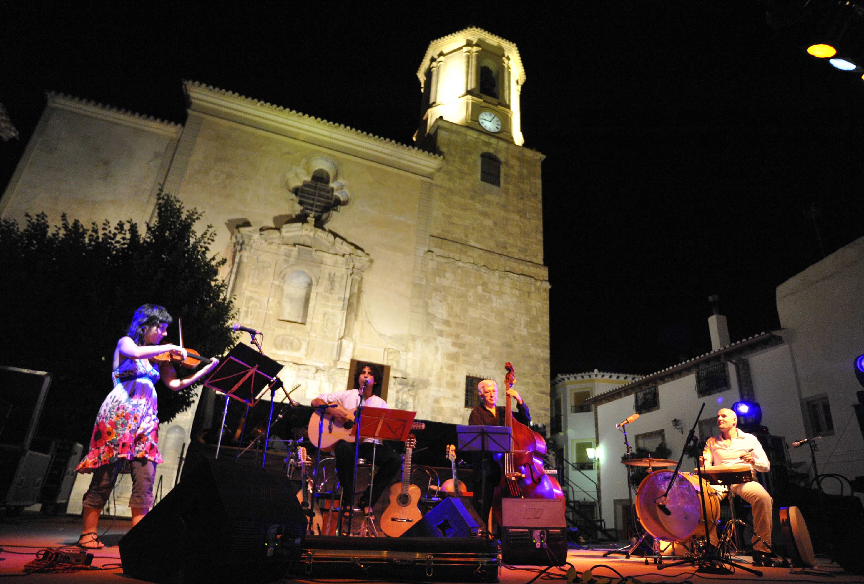 Fandila, en un concierto anterior Íllora.