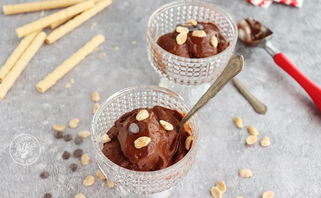 Recetas de verano: Helado rápido de plátano y chocolate