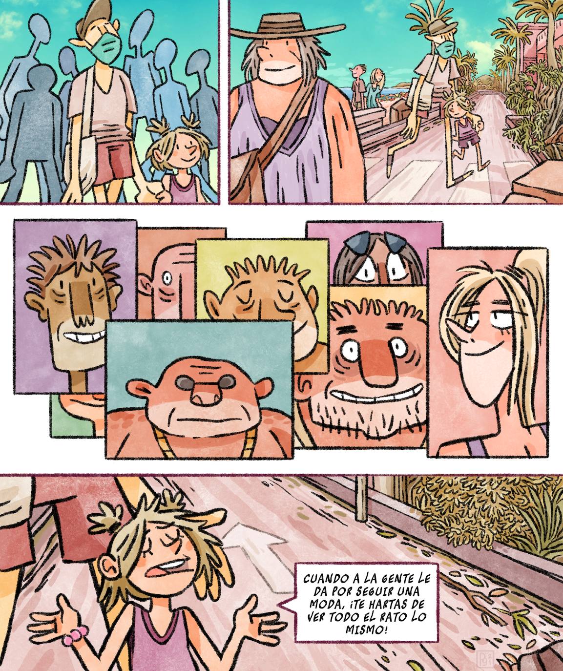 La moda de las mascarillas