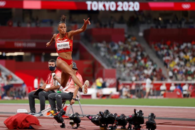 Fotos: Ana Peleteiro, bronce en triple salto