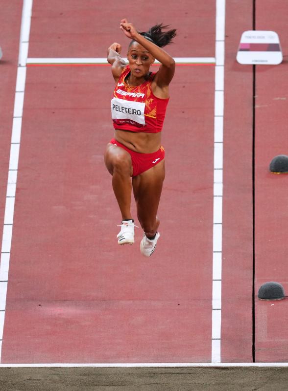 Fotos: Ana Peleteiro, bronce en triple salto