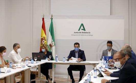 Reunión del comité de expertos celebrada este pasado lunes en Málaga.
