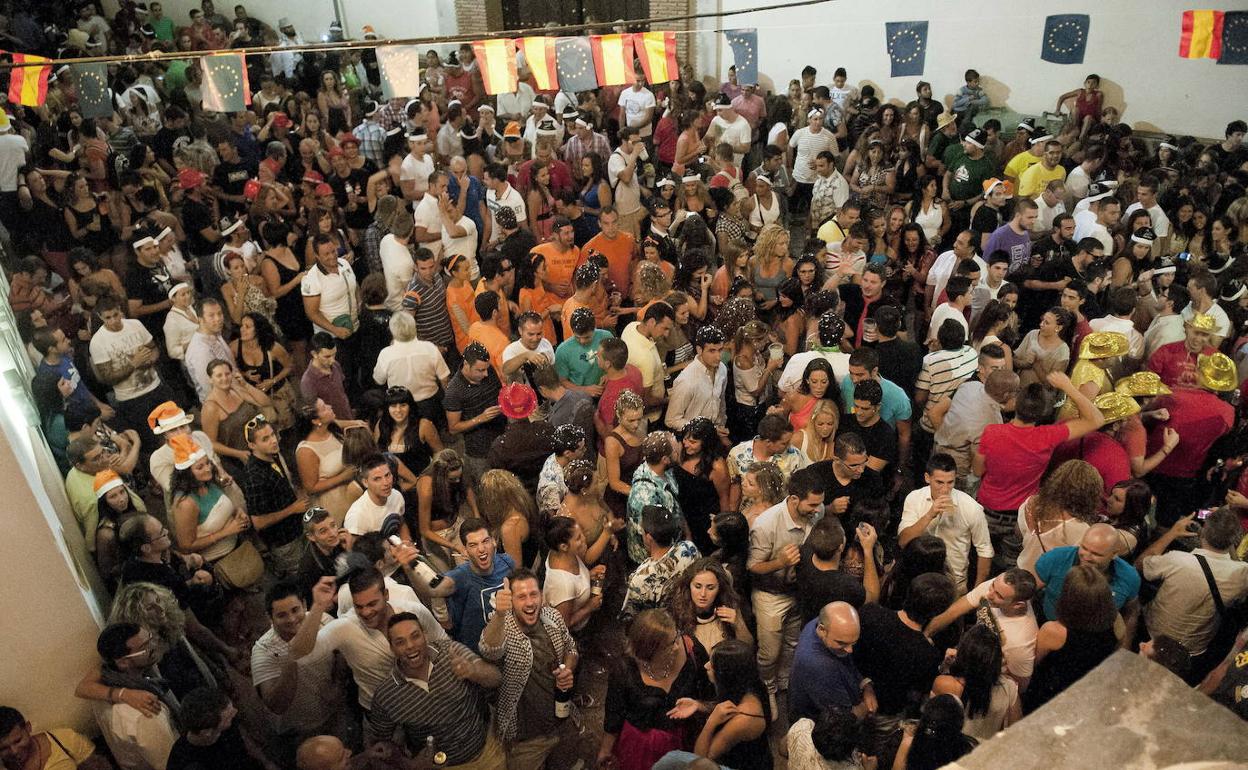 Celebración de la Nochevieja de Bérchules. 