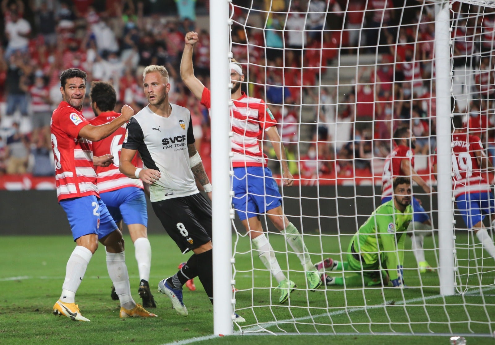 El Granada-Valencia, en imágenes