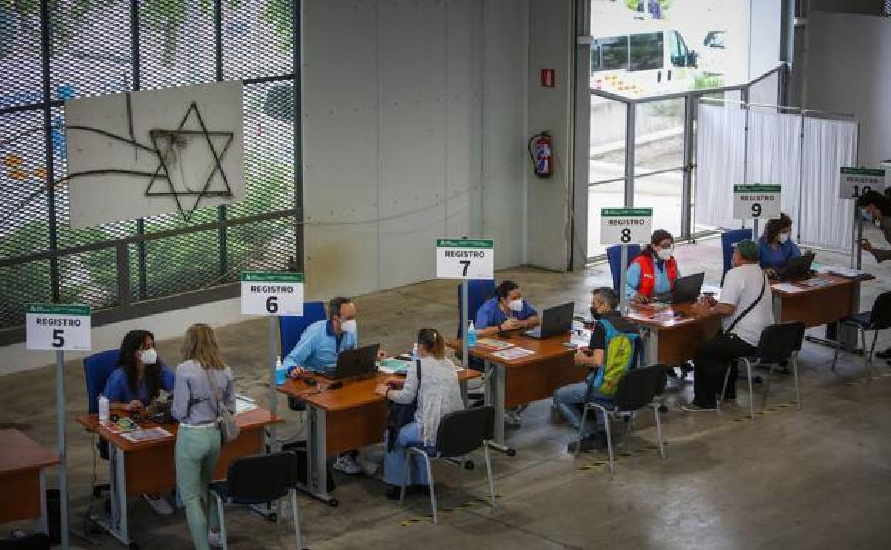 Vacunación en Granada. 