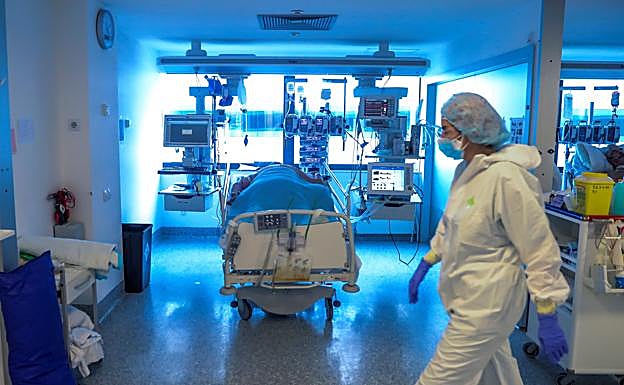 Sala de UCI.
