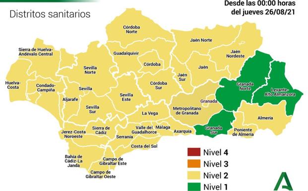 Nuevas restricciones y alertas en Andalucía: medidas en todos los municipios durante 7 días