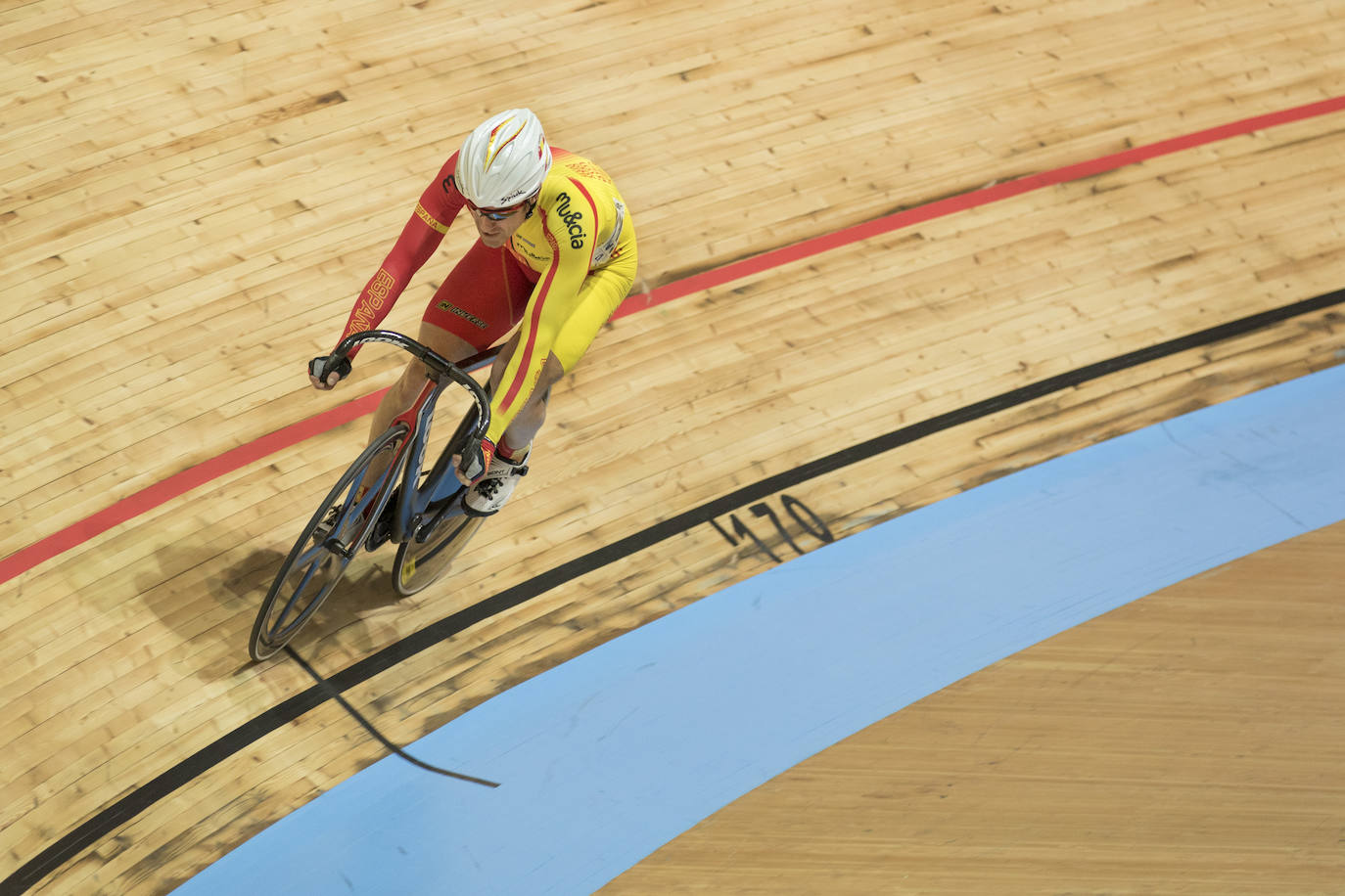 Pablo Jaramillo en su debut de los Juegos Paralímpicos.