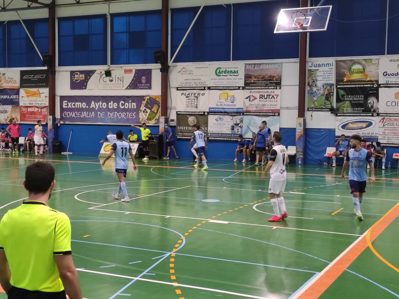 El CD El Ejido, frente a la Coineña.