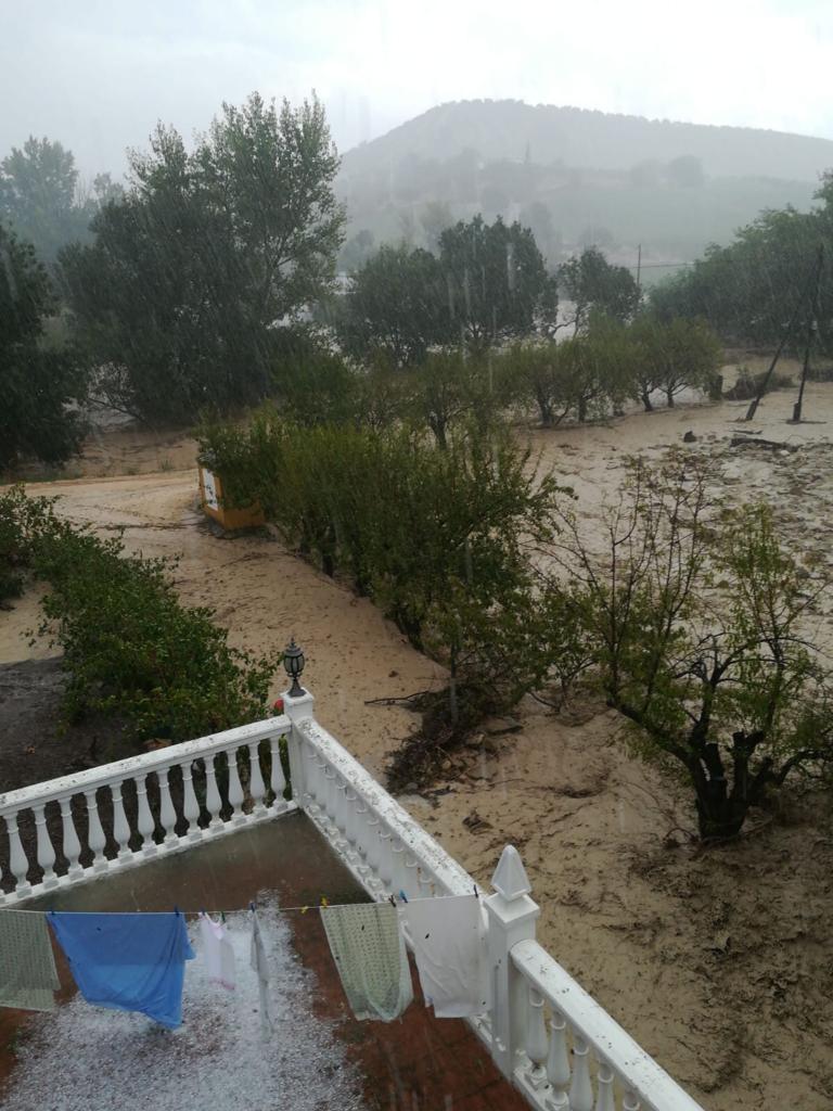 Inundaciones en la provincia de Granada