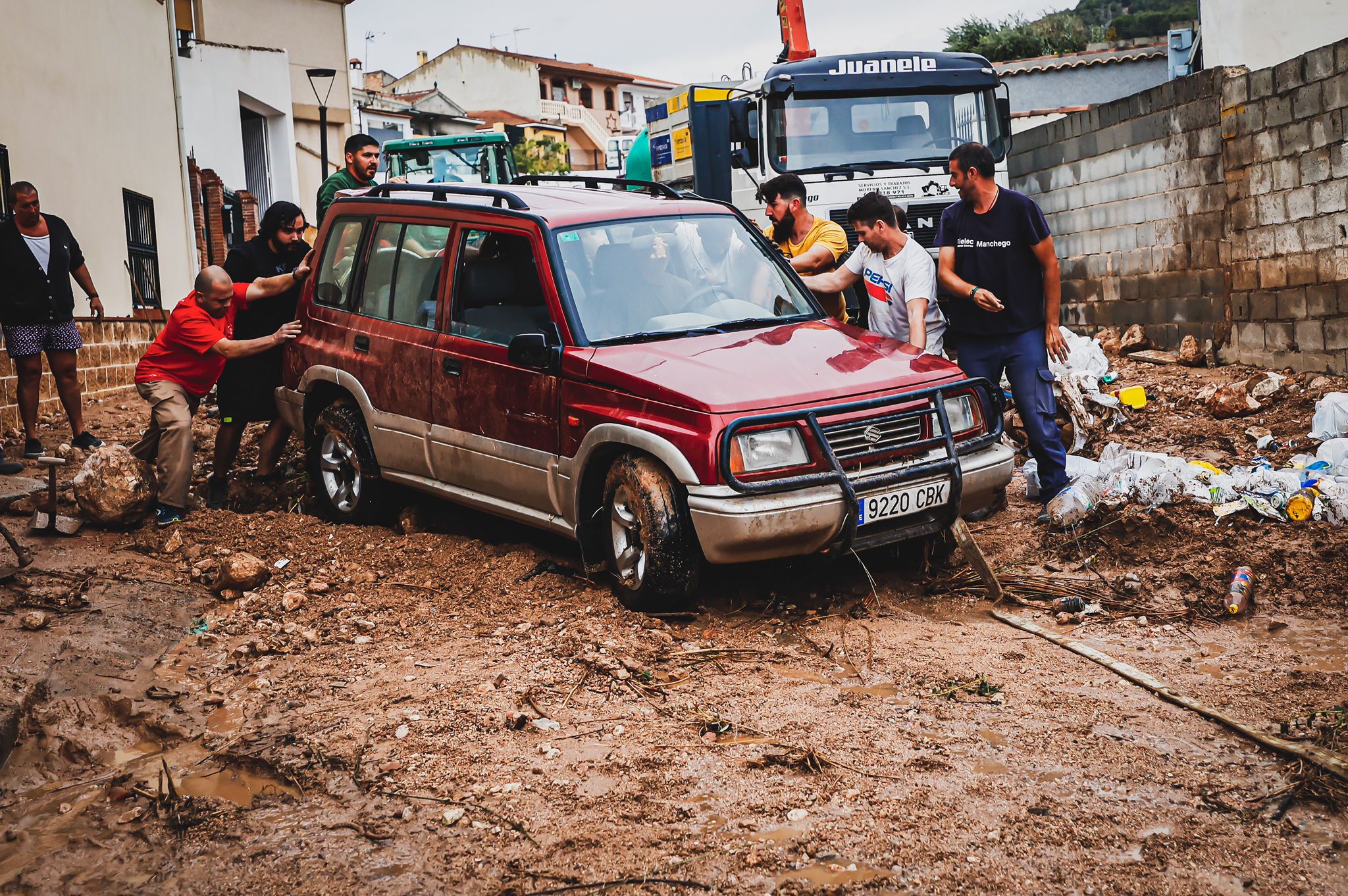 Inundaciones en la provincia de Granada