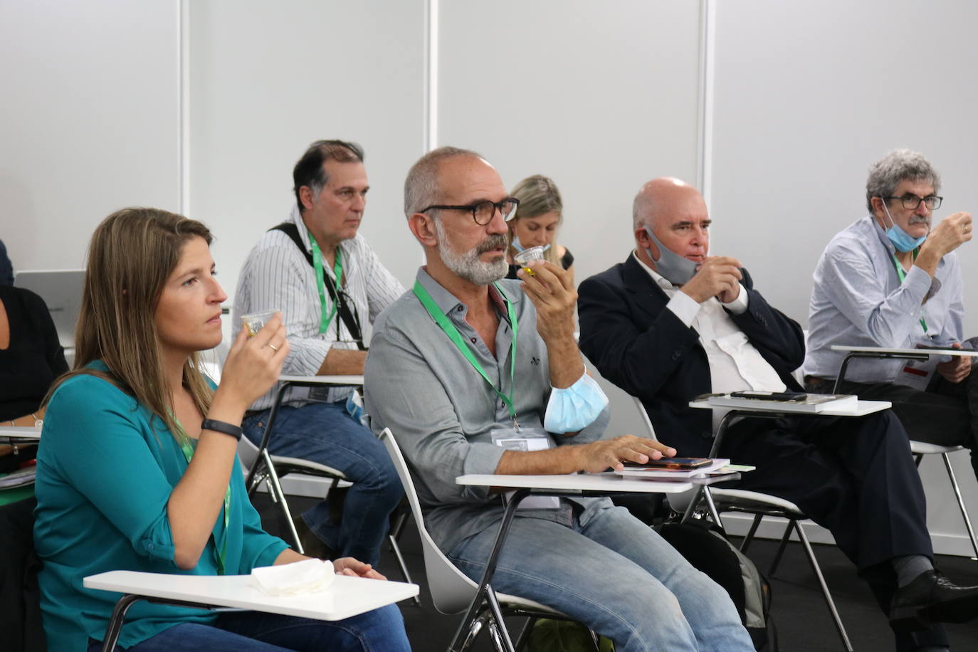 Primer día de Expoliva, marcado por la visita del Rey