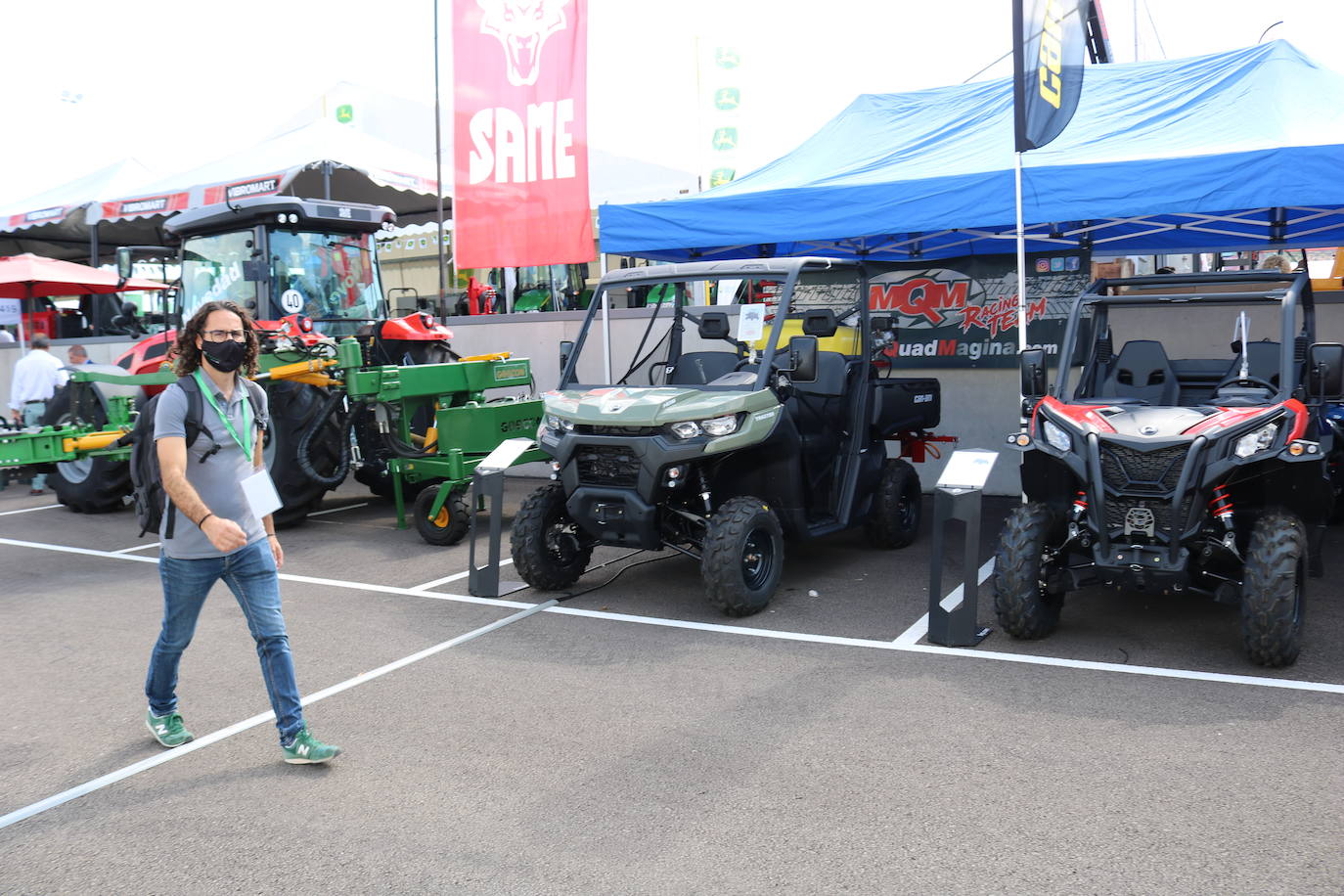 Primer día de Expoliva, marcado por la visita del Rey
