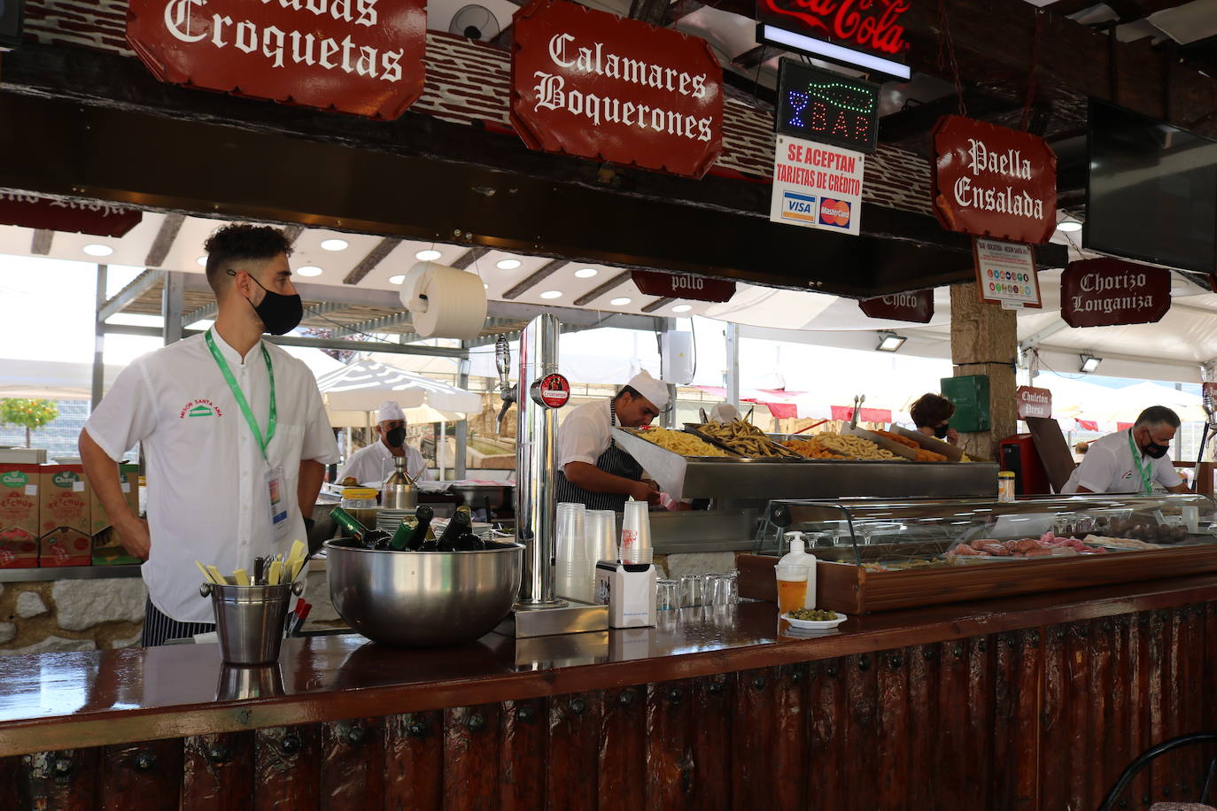 Primer día de Expoliva, marcado por la visita del Rey