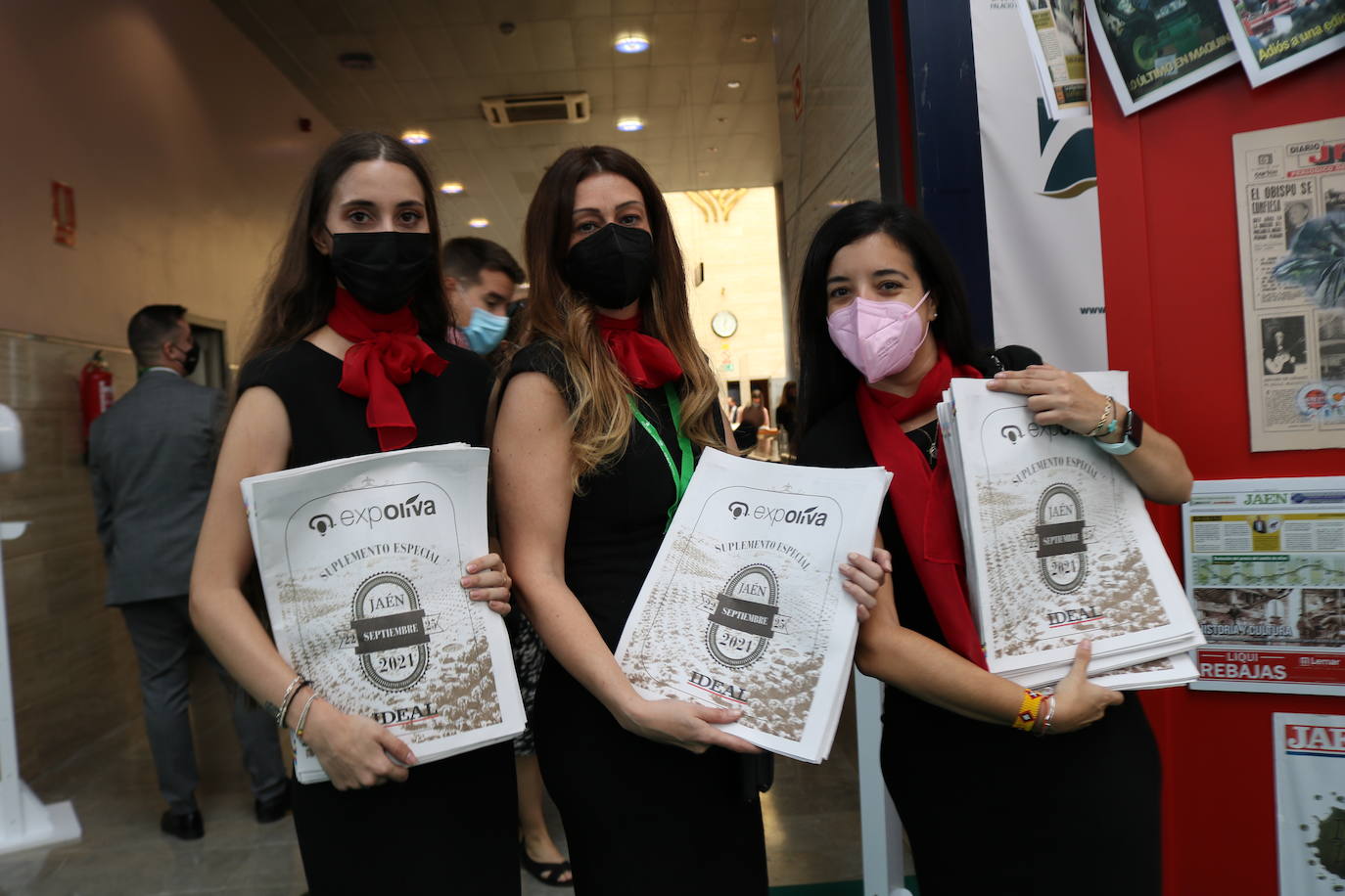 Primer día de Expoliva, marcado por la visita del Rey