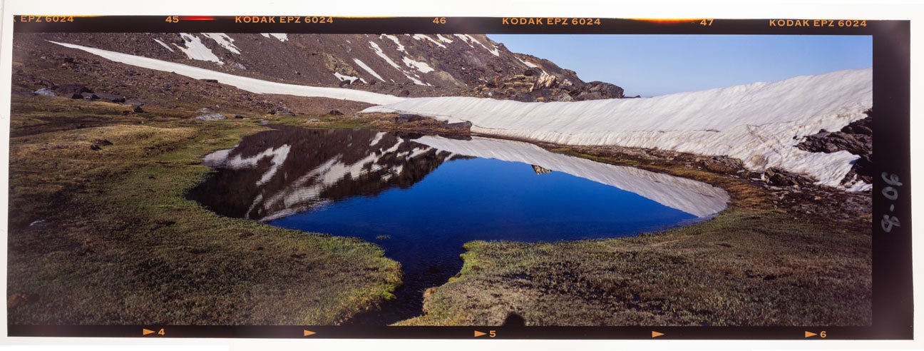 Vista de Padrollano que el Padre Ferrer tomó en los años 70.