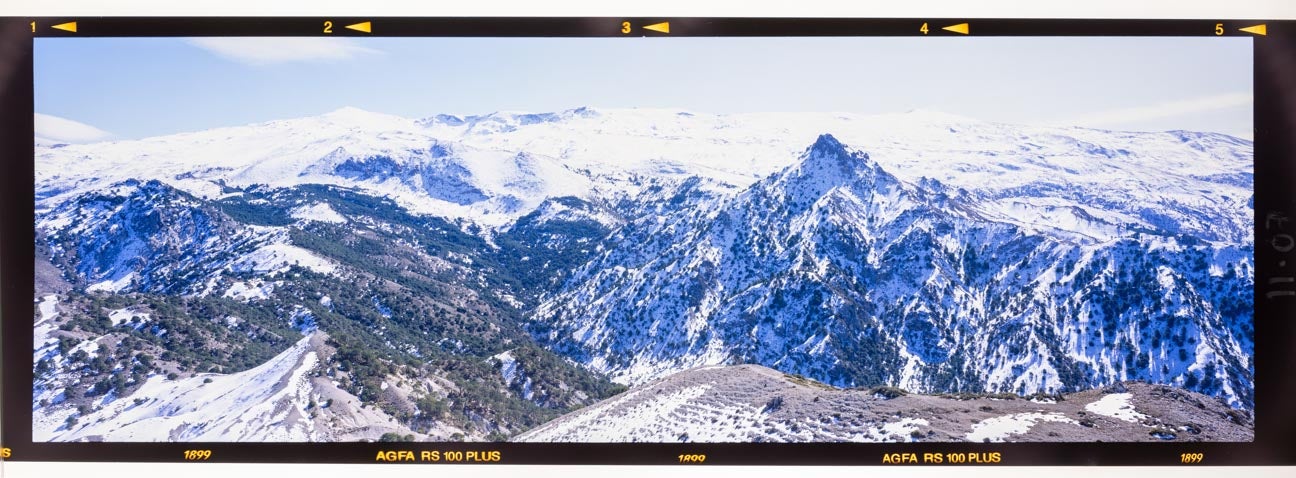Vista de Padrollano que el Padre Ferrer tomó en los años 70.
