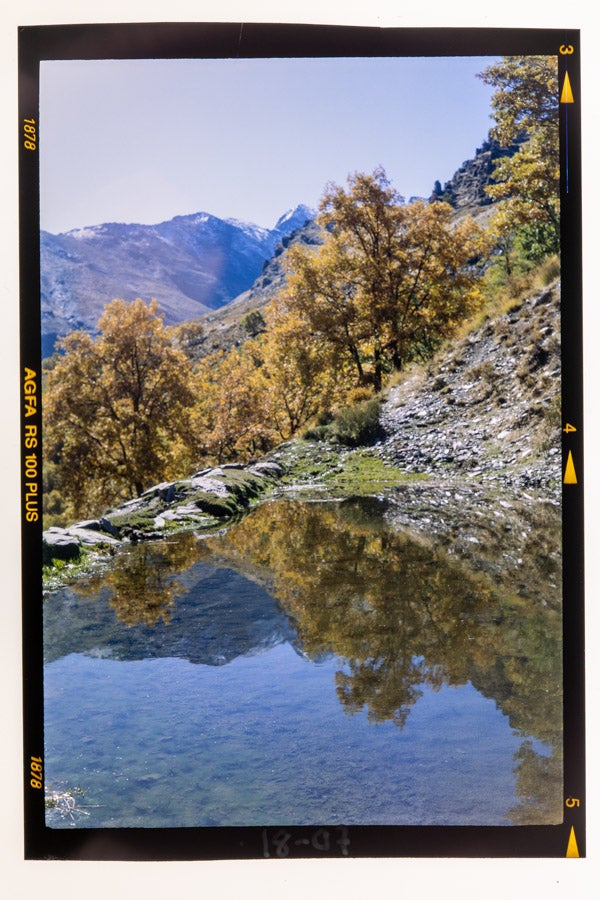 Vista de Padrollano que el Padre Ferrer tomó en los años 70.