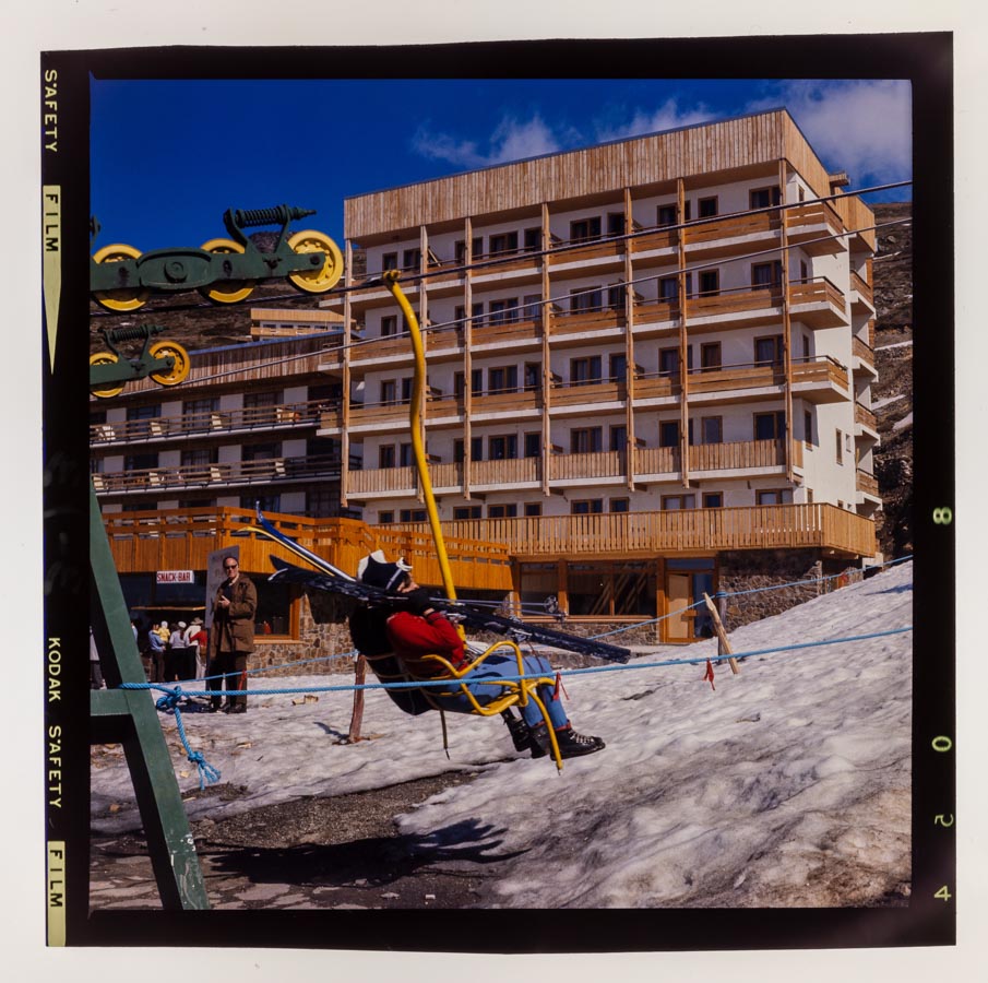 Vista de Padrollano que el Padre Ferrer tomó en los años 70.