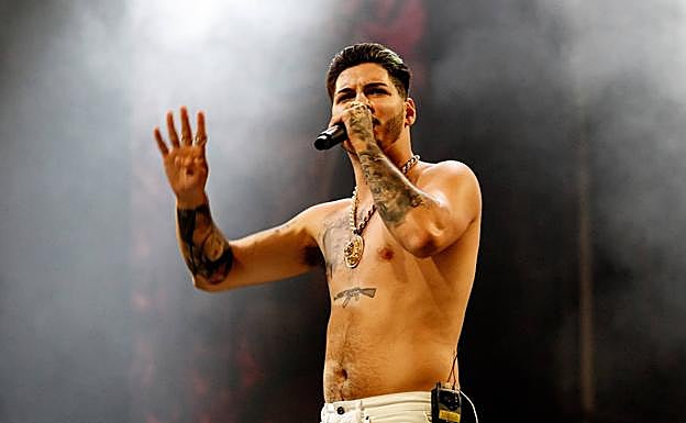 Rafael Ruiz, más conocido como RVFV, protagonizó ante su ciudad la actuación más esperada.