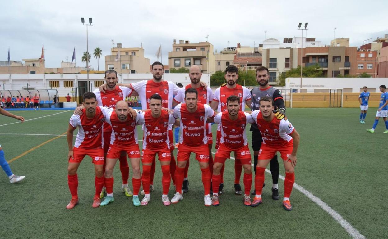Once inicial del conjunto dirigido por Antonio Torres para su partido de este sábado en Melilla. 