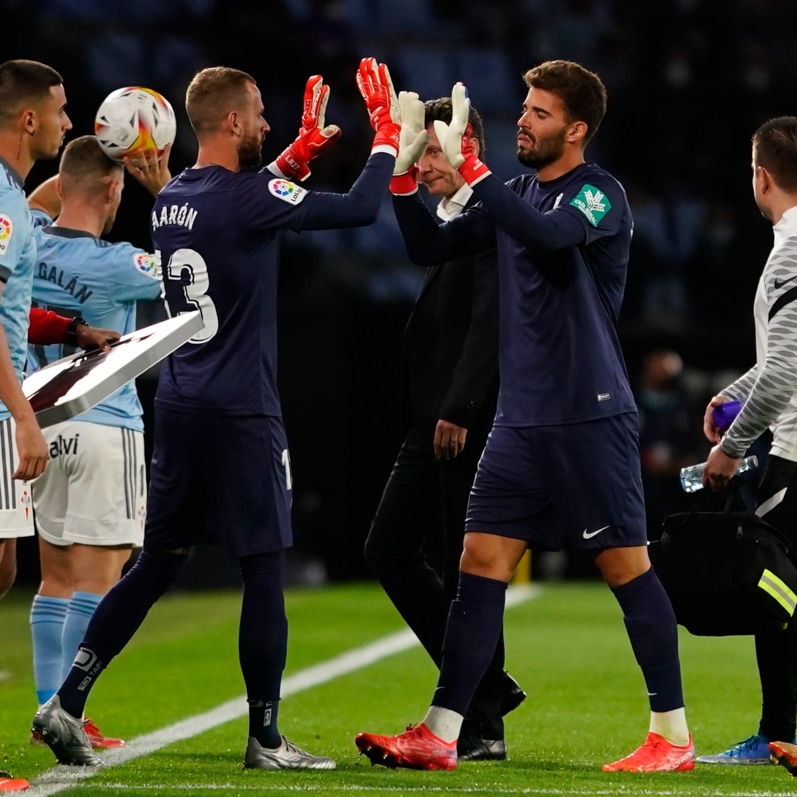 Fotos: Las mejores imágenes del Celta-Granada