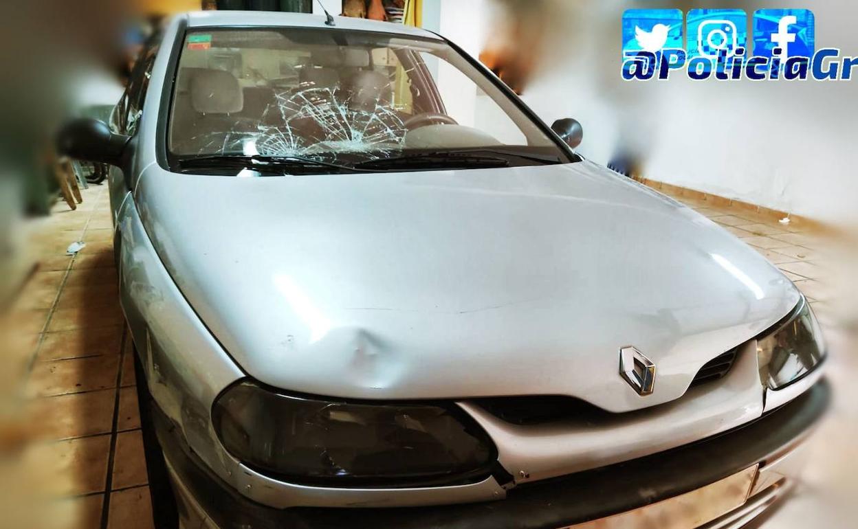 Coche del conductor infractor.