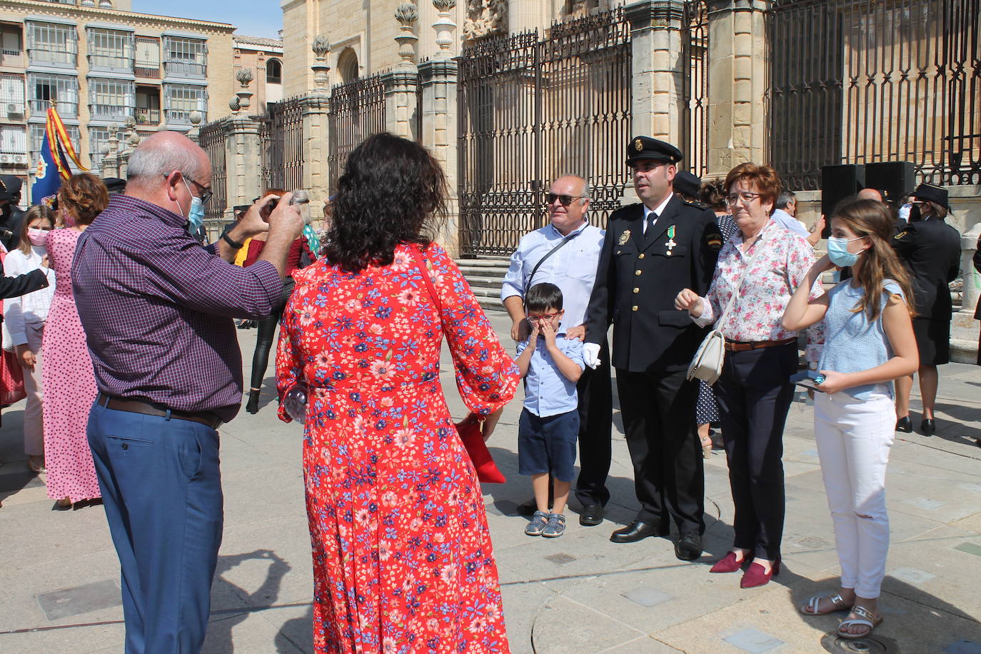 Fotos: Así ha sido el acto de la Policía Nacional en Jaén
