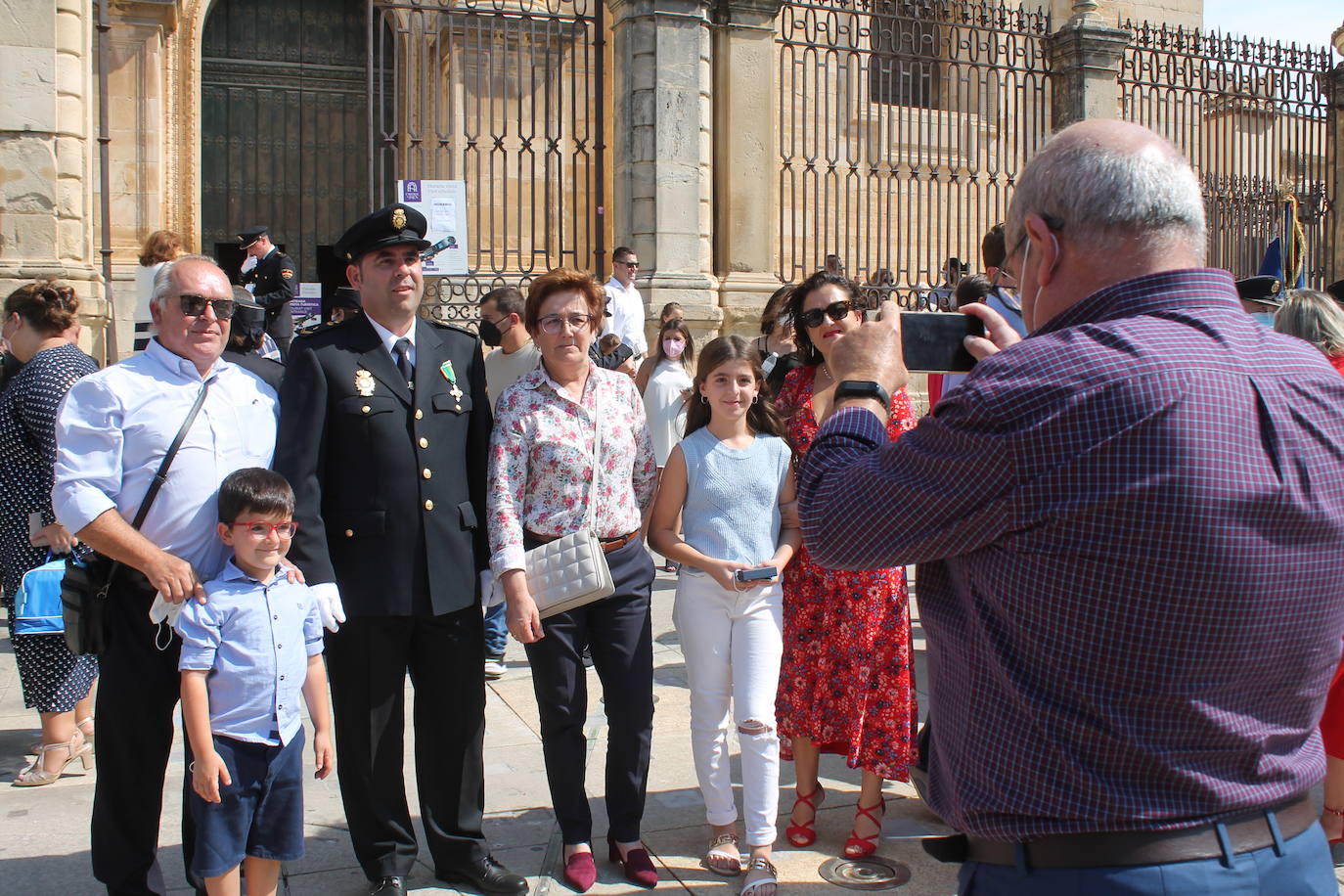 Fotos: Así ha sido el acto de la Policía Nacional en Jaén