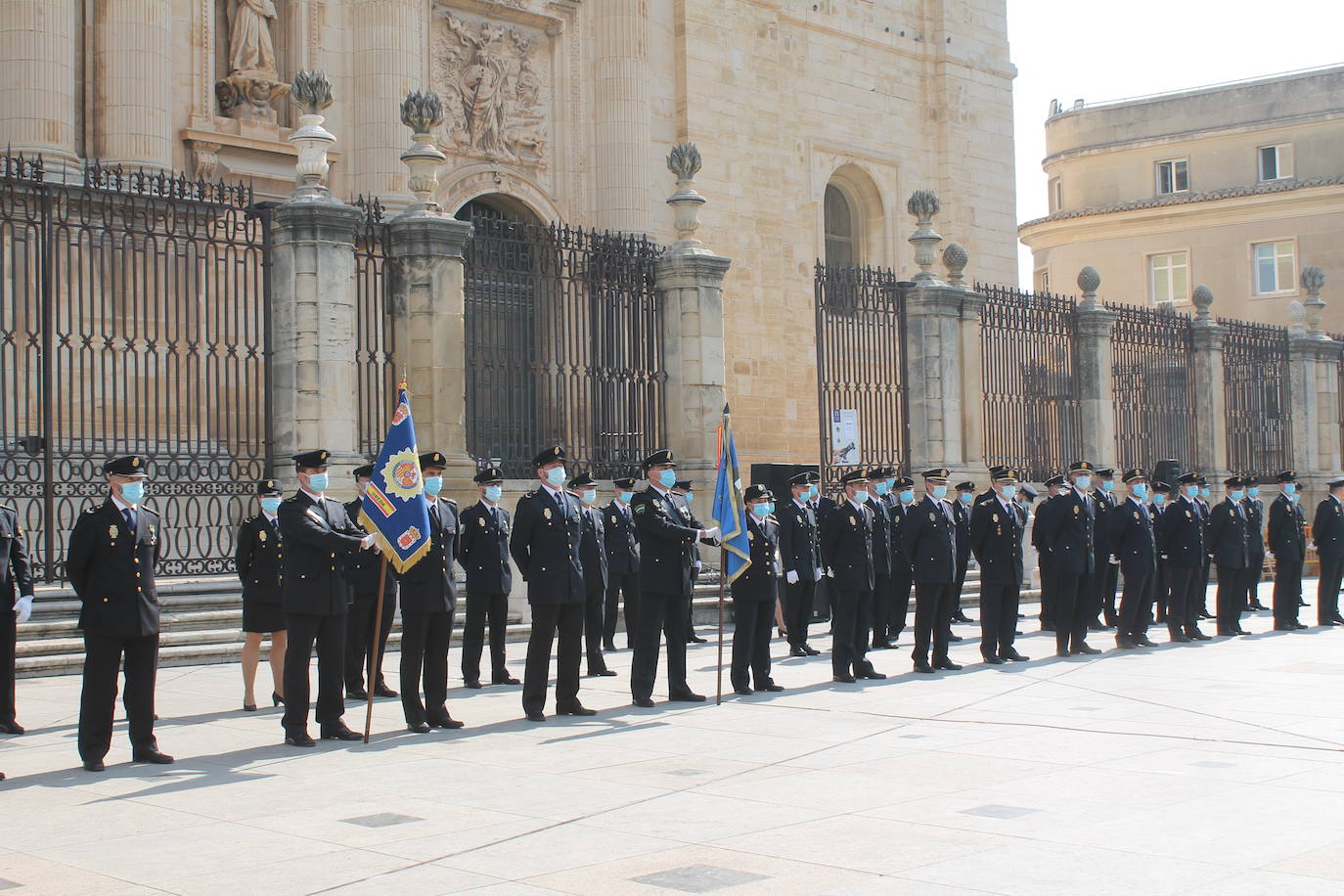 Fotos: Así ha sido el acto de la Policía Nacional en Jaén