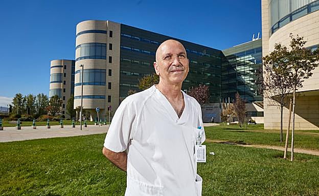 José Vicente Martín. Enfermero de Cardiología. 