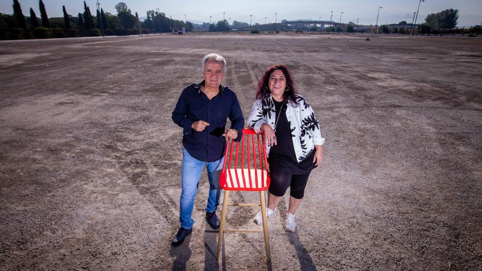 Paco Toro y Fátima Rodríguez, responsables de la organización del Bull Music Festival.