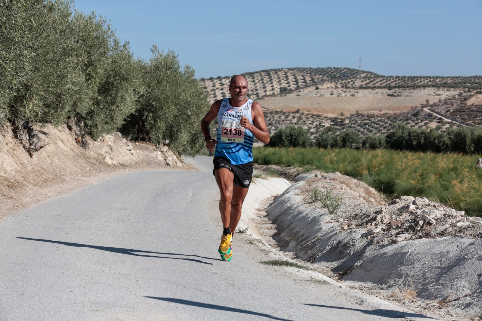 Exigente recorrido en la décima edición de la 'Villa Romana'. 