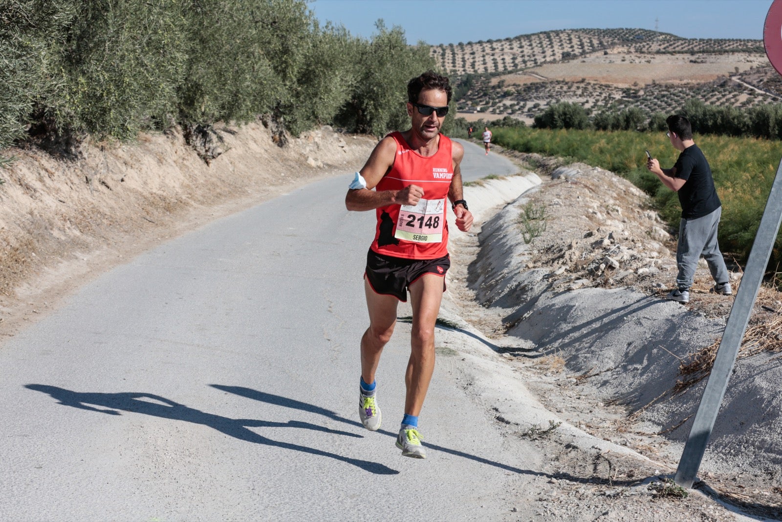 Exigente recorrido en la décima edición de la 'Villa Romana'. 